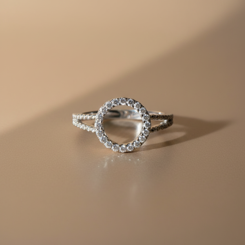 Crystal Orbit Ring