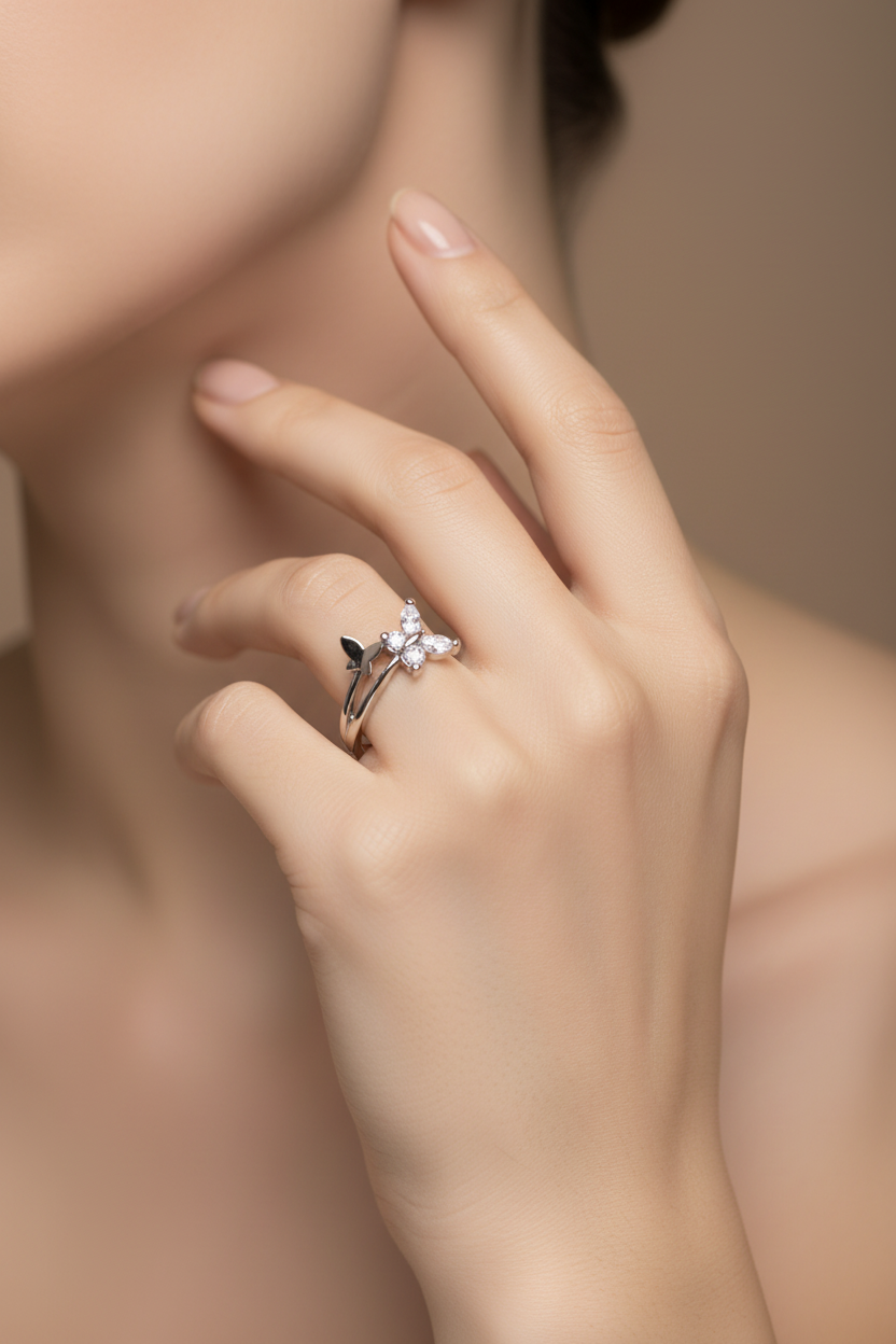 Butterfly Bloom Ring