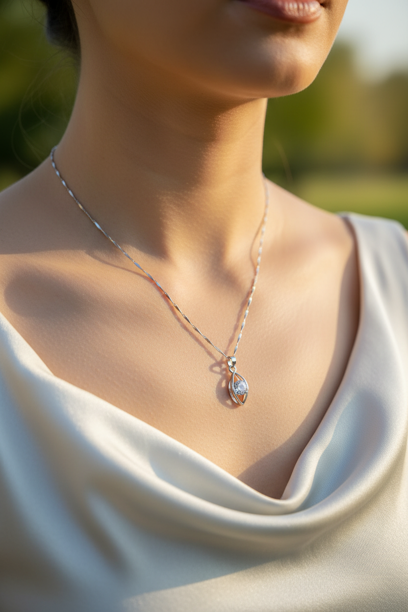 Celeste Drop Necklace