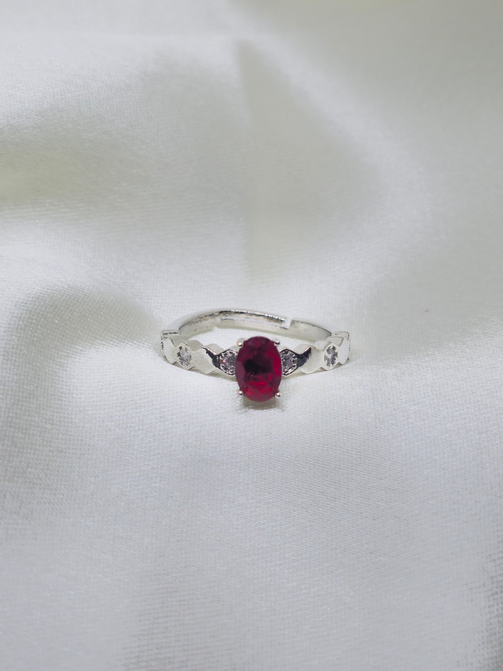 Ruby Charm Ring