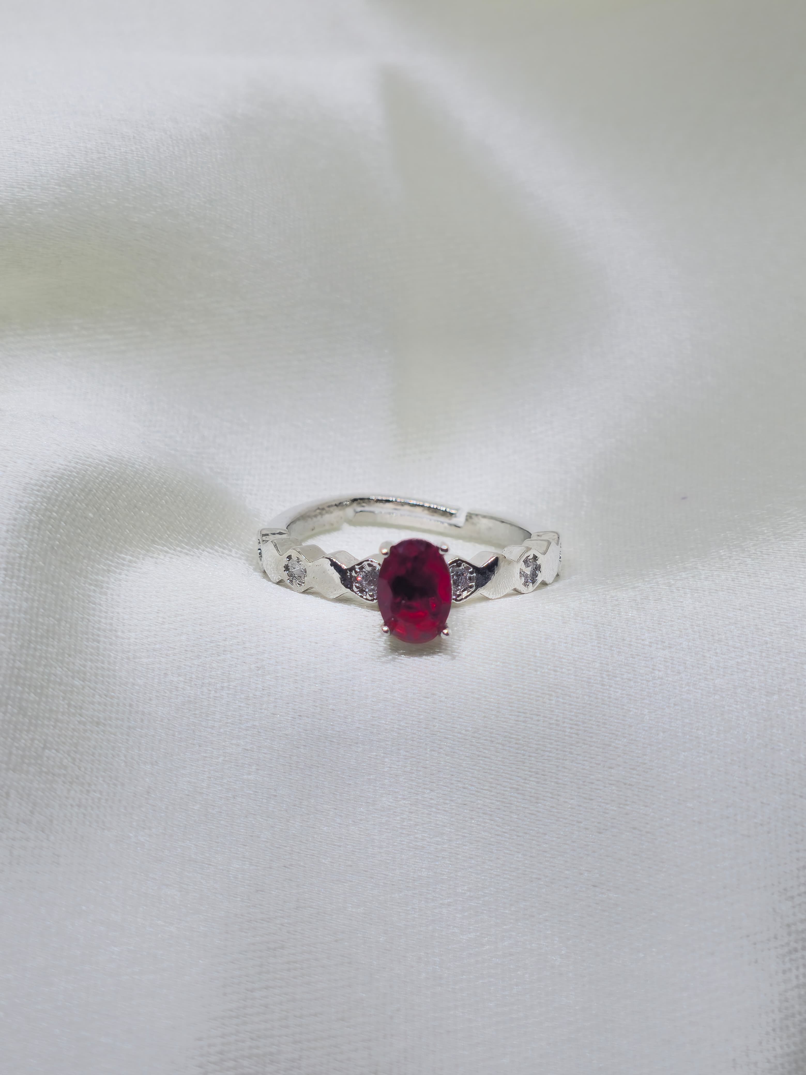 Ruby Charm Ring