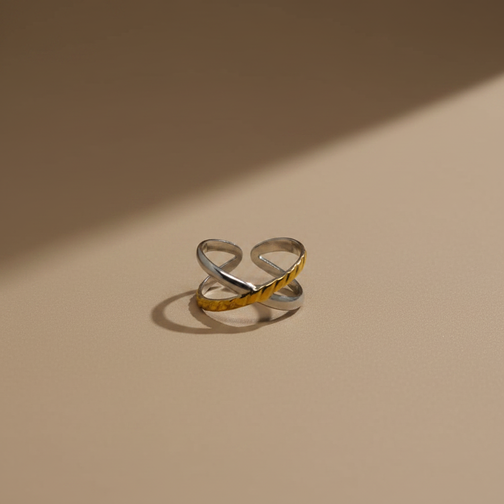 Dual Tone X Ring