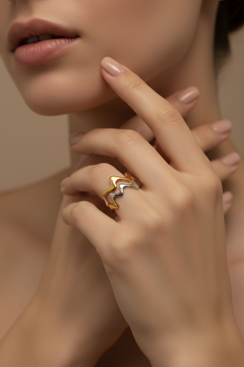Ripple Duo Ring