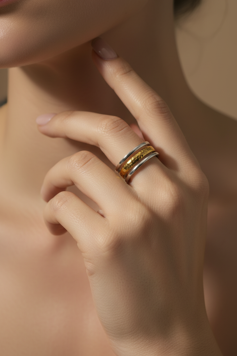Gilded Path Ring