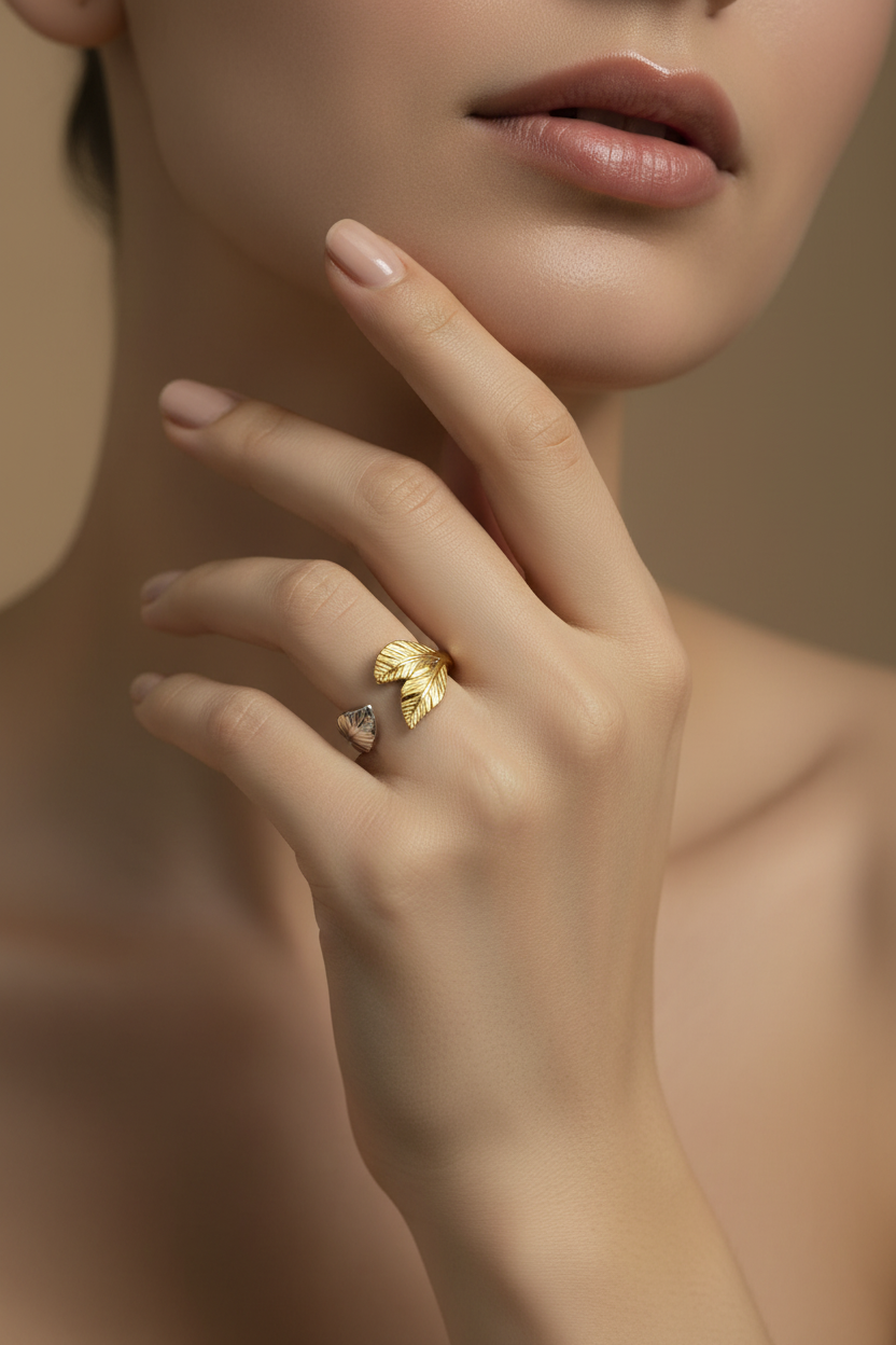 Three petal ring