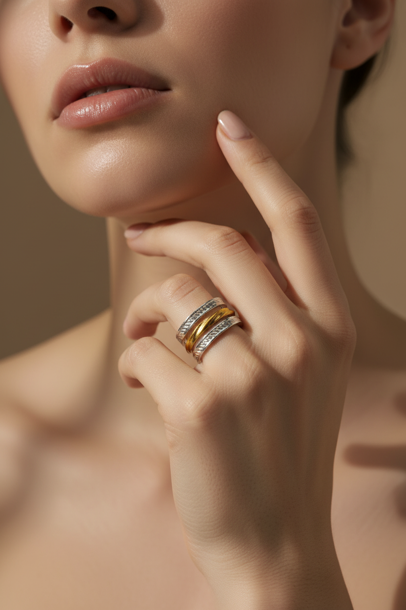 Golden Trail Ring