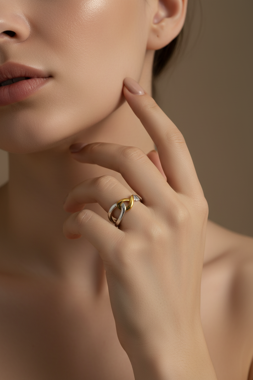 Twisted Love Ring