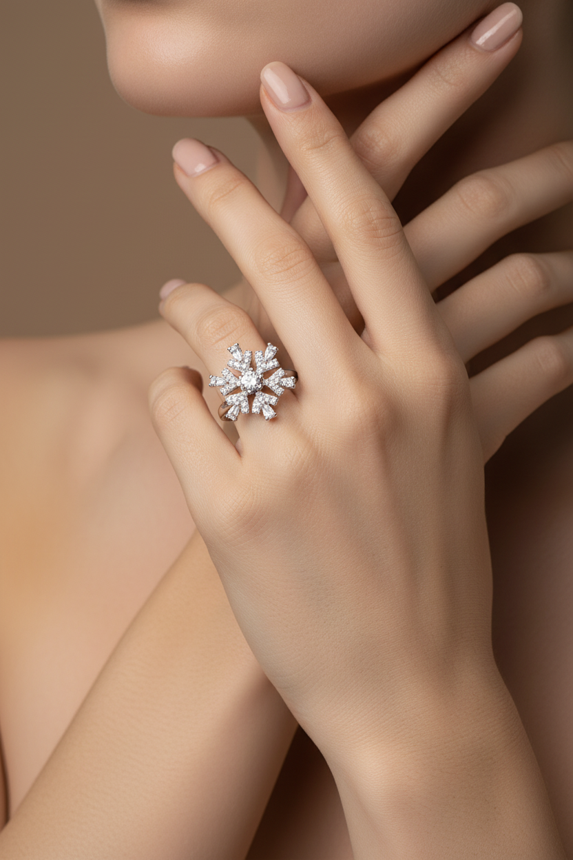 Snowflake Ring