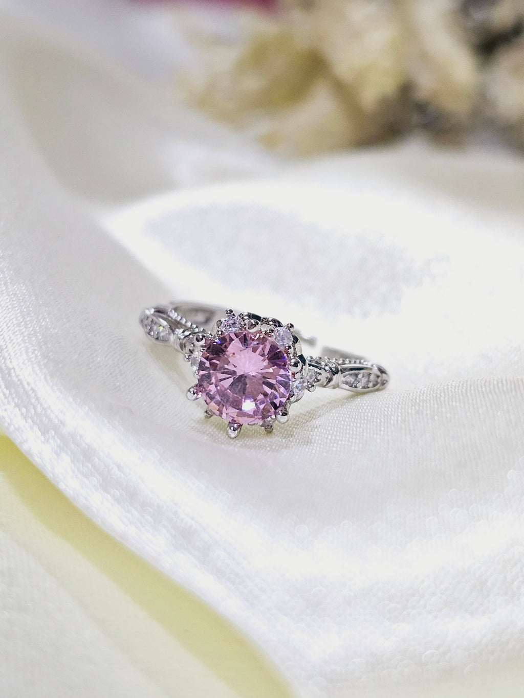 Starlit Blush Ring