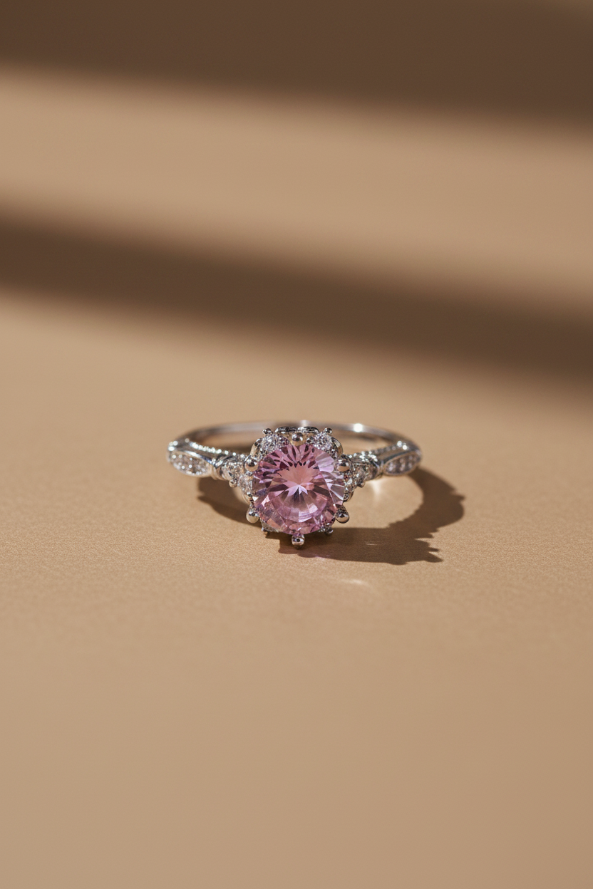 Starlit Blush Ring