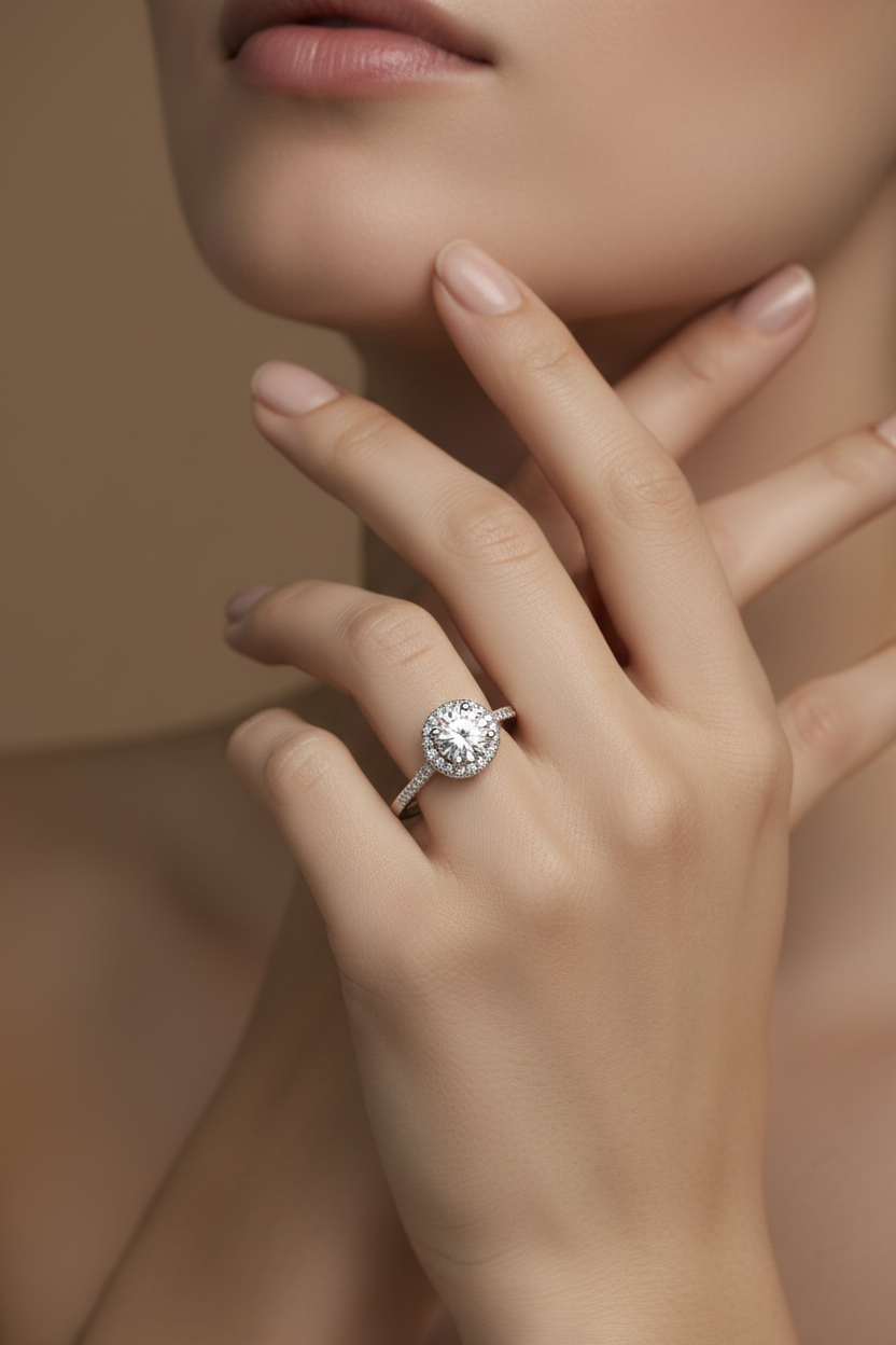 Silver Mirage Ring