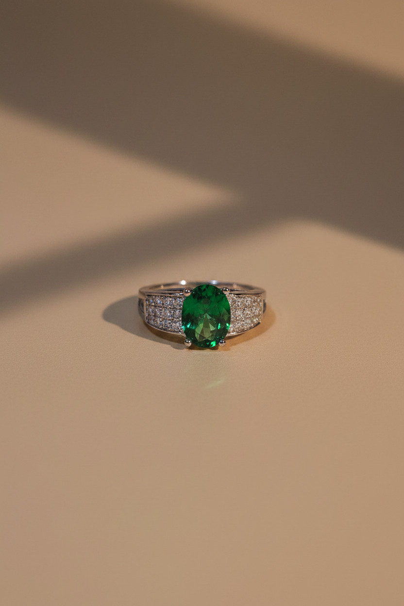 Timeless Emerald Ring