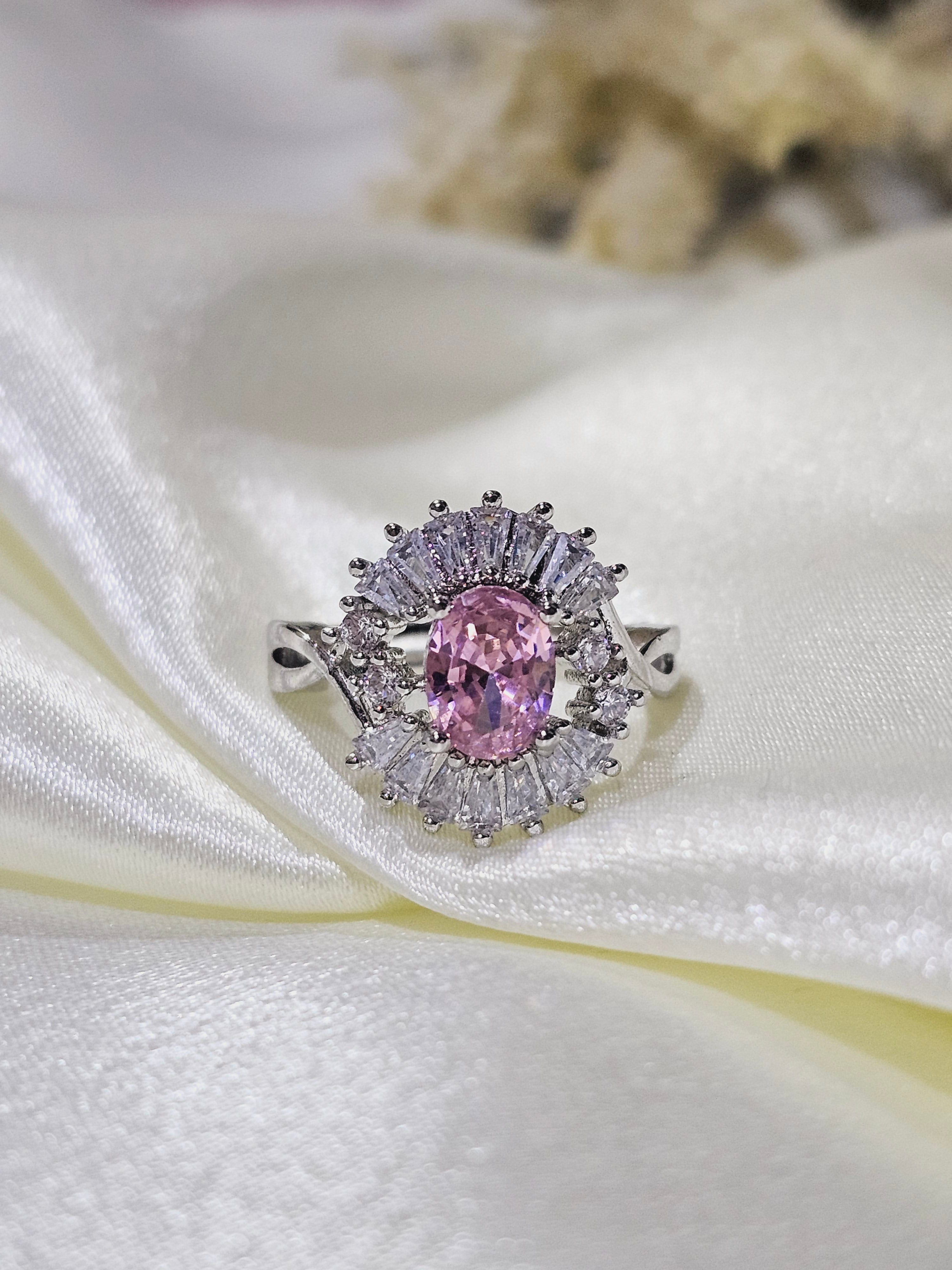 Rosé Radiance Ring