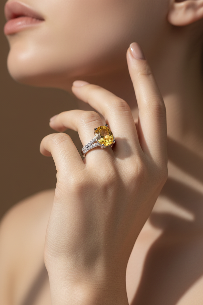 Honey Gem Ring
