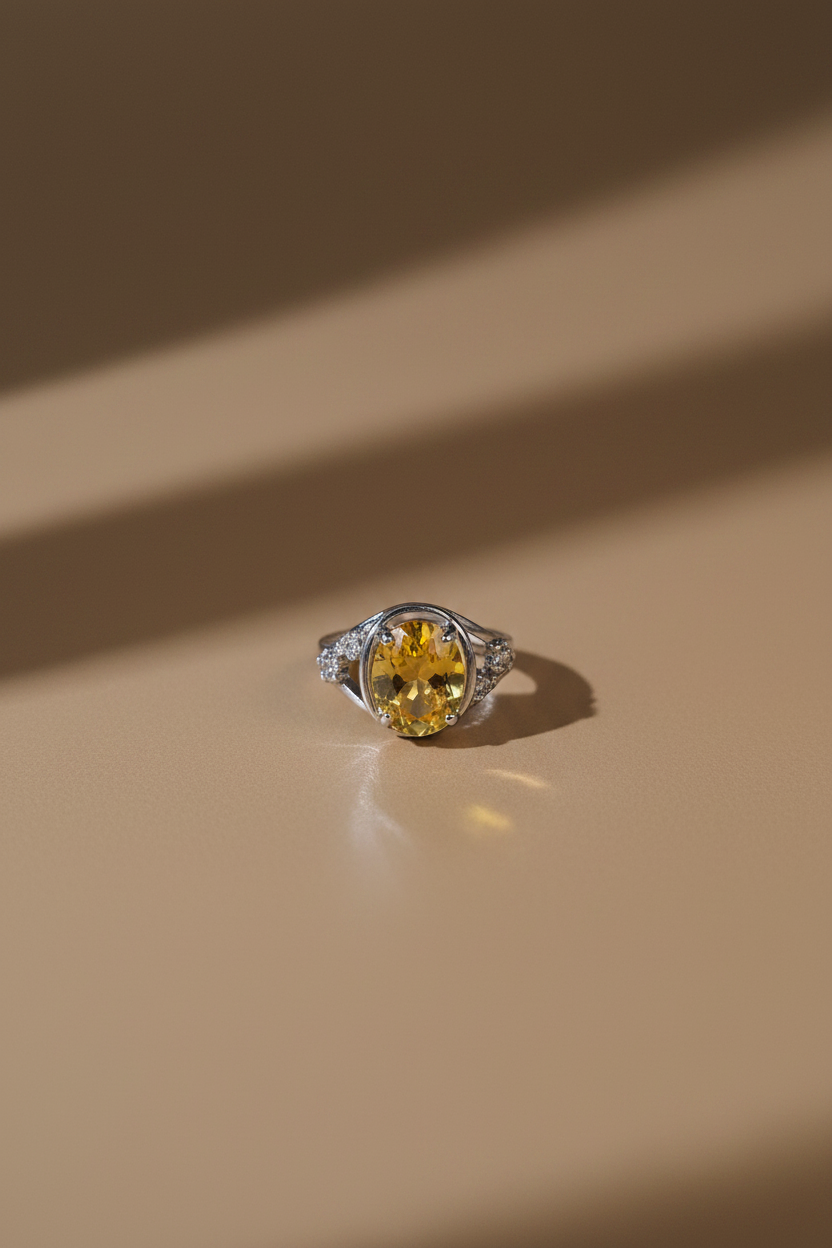 Golden Glow Ring
