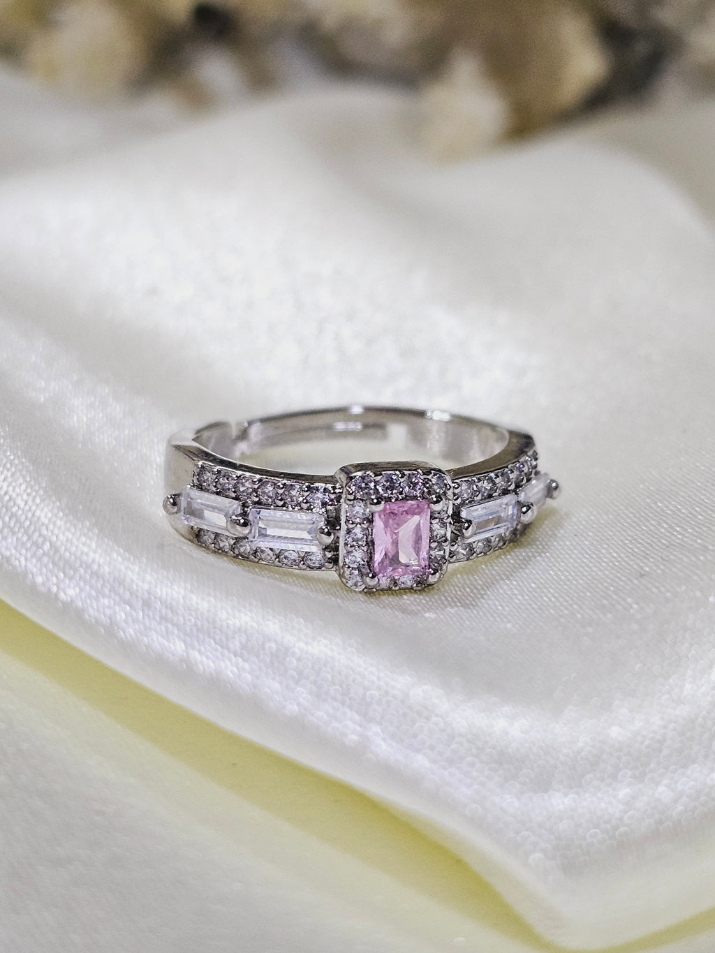 Pink Whisper Ring