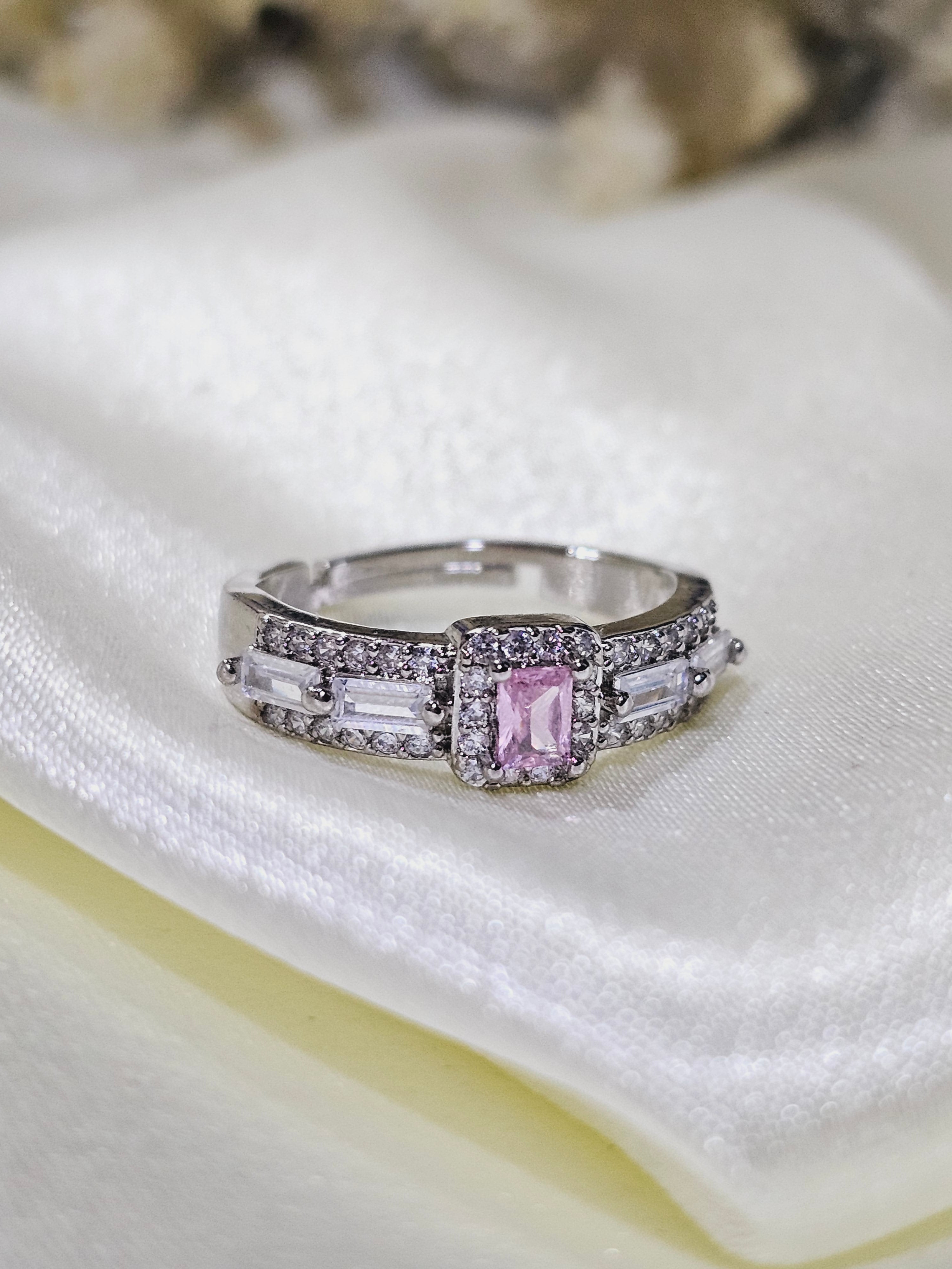 Pink Whisper Ring