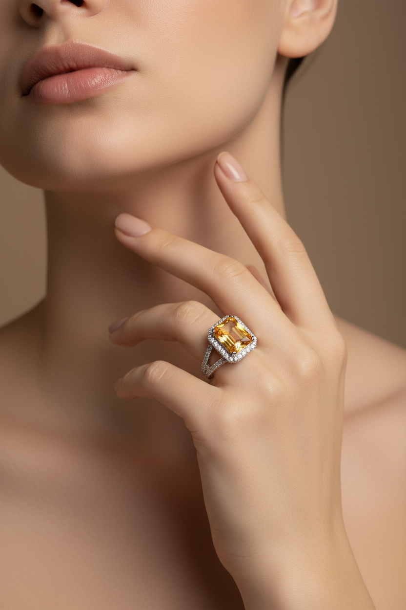 Solar Spark Ring