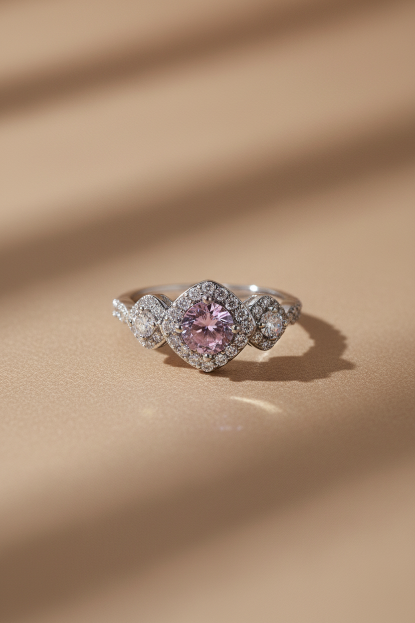 Blush Eternity Ring