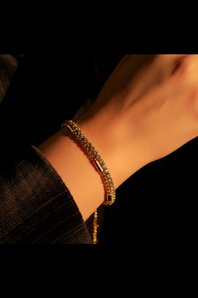 Starlight Tennis Bracelet