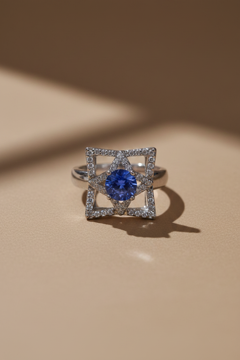 Azure Galaxy Ring