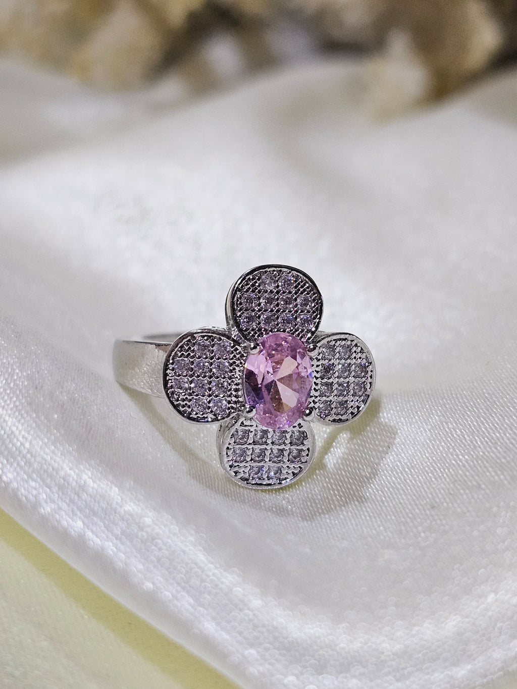 Pink Mirage Ring