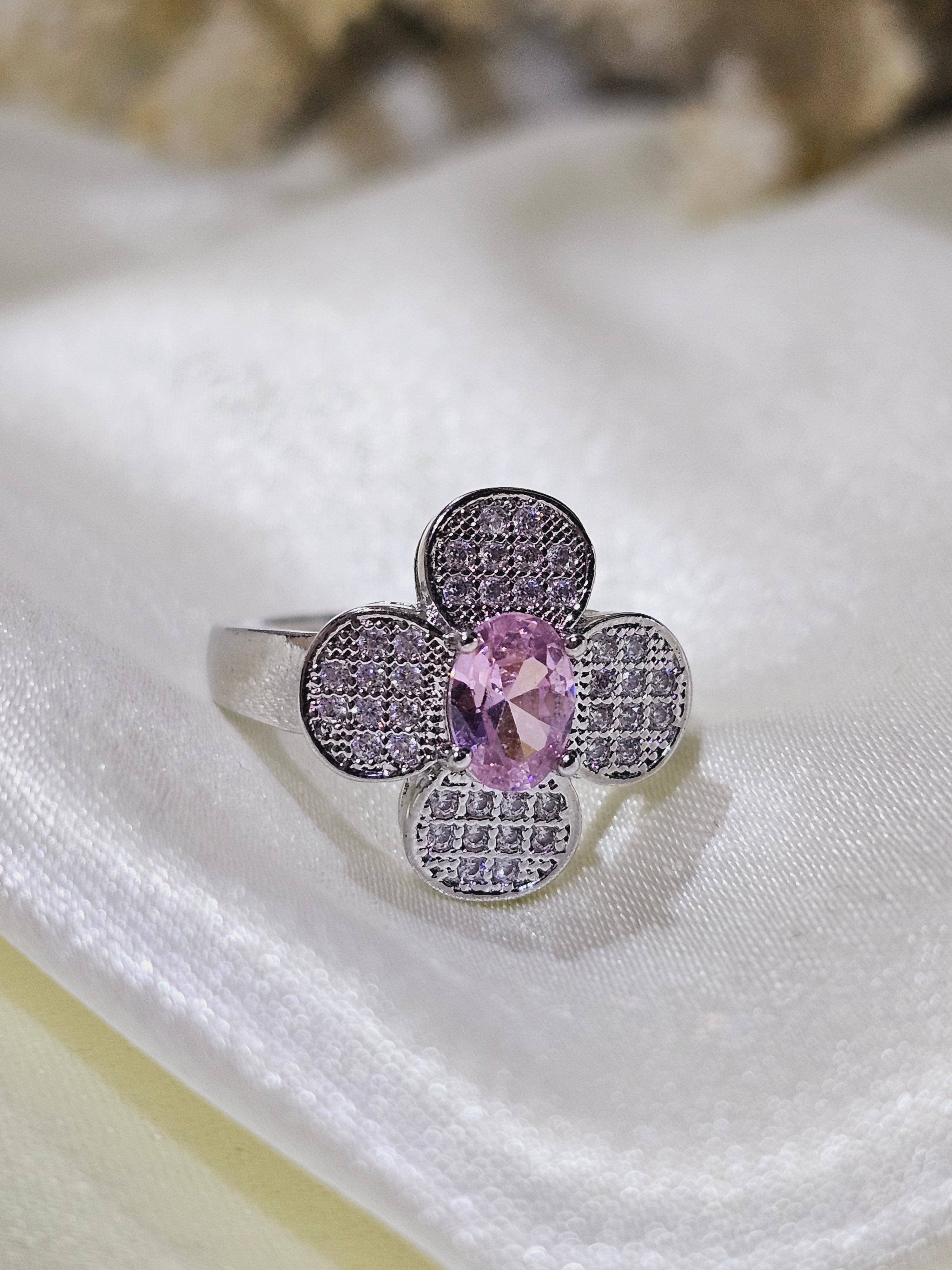 Pink Mirage Ring