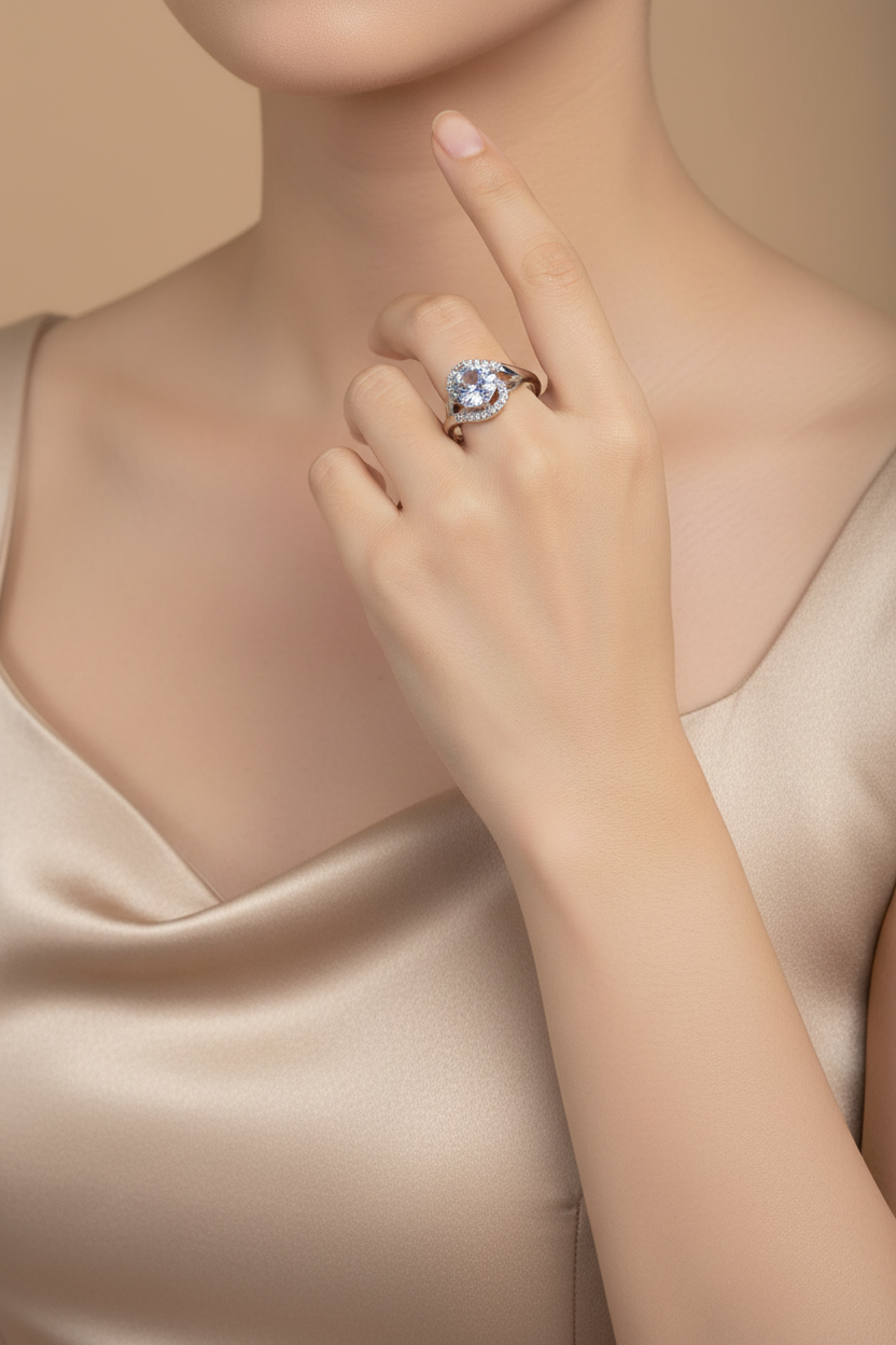 Infinity Diamond Ring